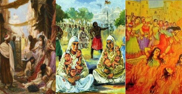 Ancient Indian Queen Porn Videos - Atrocities on Hindu Women during Islamic Invasion and Rule in India